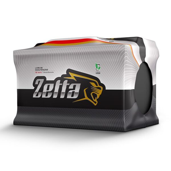 Bateria De Carro Zetta 60Ah Em Curitiba