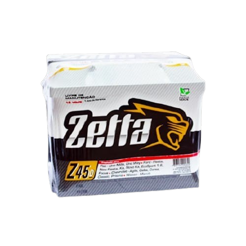 Bateria Zetta 45Ah para Carro
